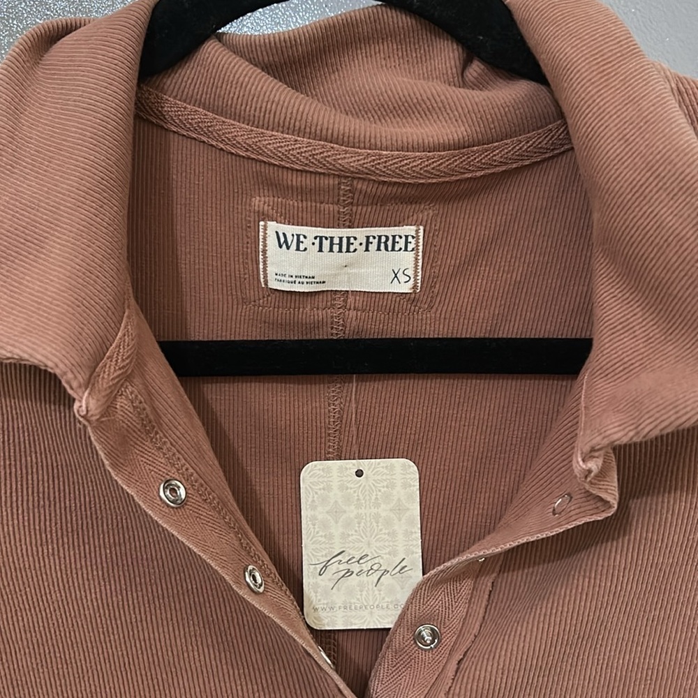 Free people we the free Betty Button down Top - Picture 9 of 9